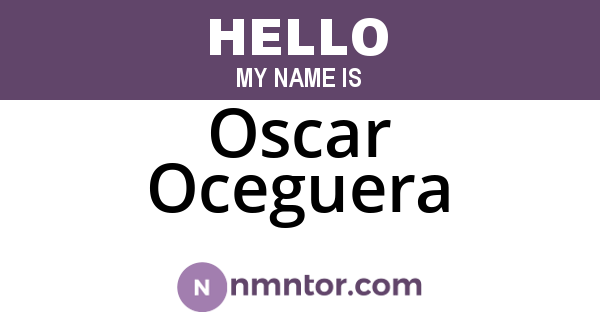 Oscar Oceguera