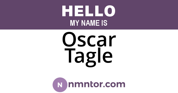 Oscar Tagle