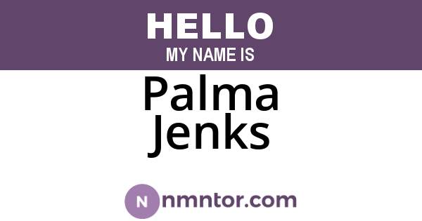 Palma Jenks
