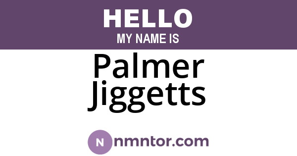 Palmer Jiggetts