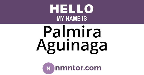 Palmira Aguinaga