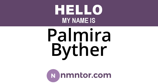 Palmira Byther