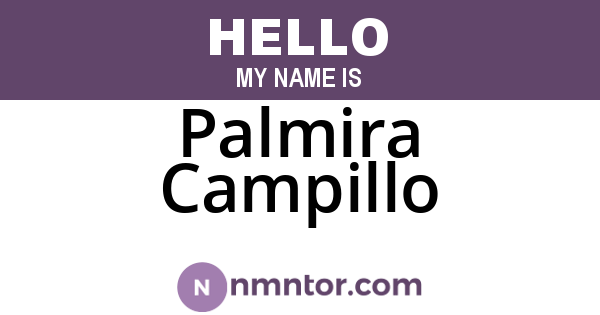 Palmira Campillo