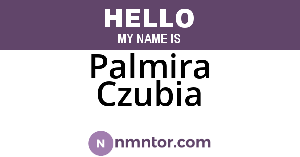 Palmira Czubia