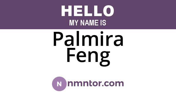 Palmira Feng