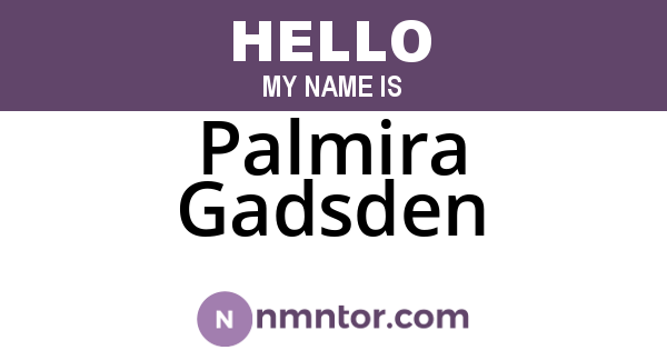 Palmira Gadsden