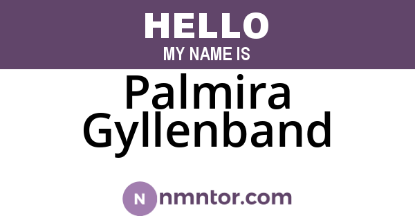 Palmira Gyllenband