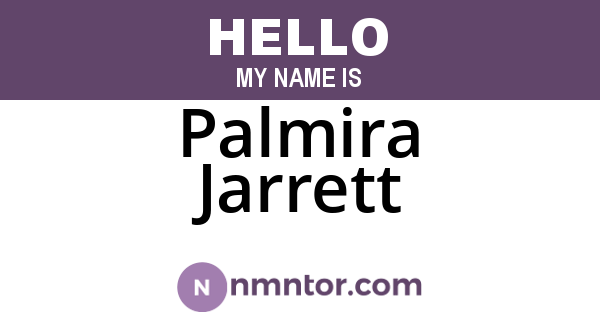Palmira Jarrett