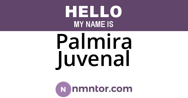 Palmira Juvenal