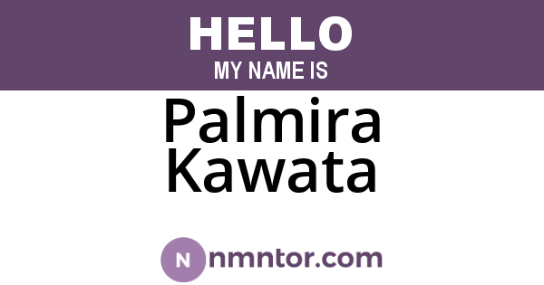 Palmira Kawata