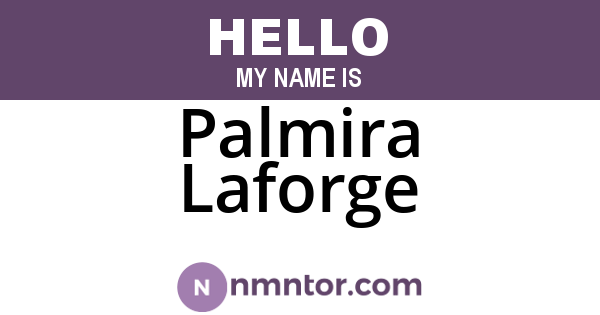 Palmira Laforge