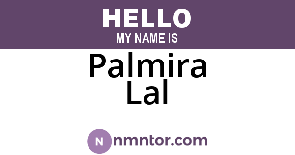 Palmira Lal