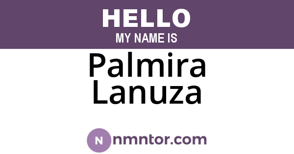 Palmira Lanuza