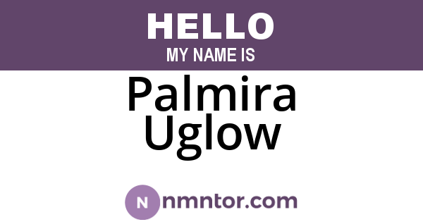 Palmira Uglow