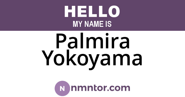 Palmira Yokoyama