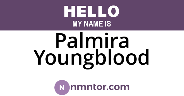 Palmira Youngblood
