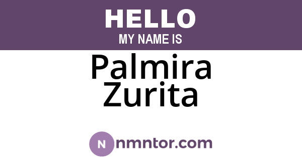 Palmira Zurita