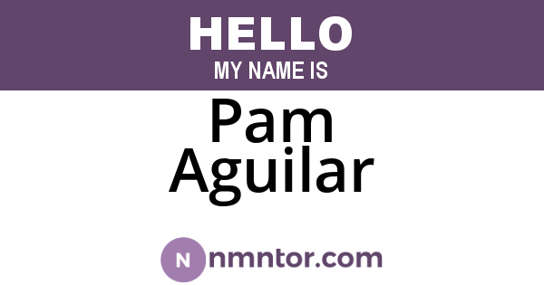 Pam Aguilar