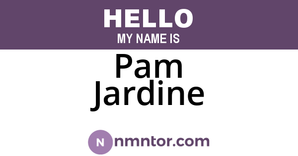 Pam Jardine