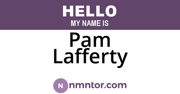 Pam Lafferty