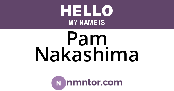 Pam Nakashima