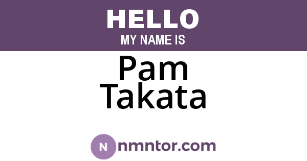 Pam Takata