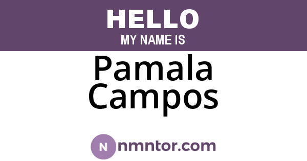 Pamala Campos