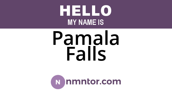 Pamala Falls