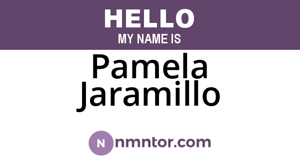 Pamela Jaramillo