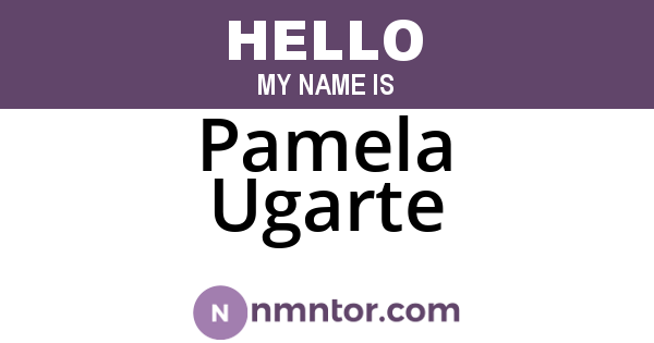 Pamela Ugarte