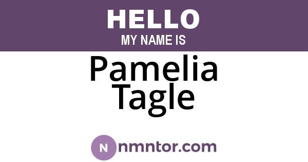 Pamelia Tagle