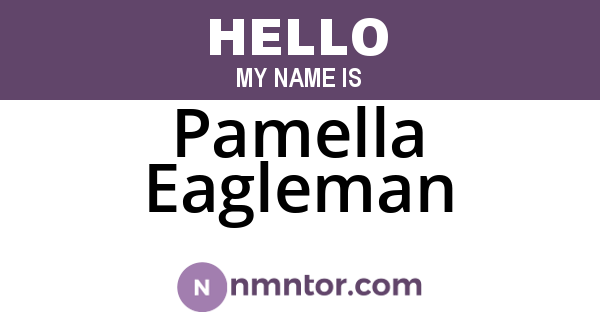 Pamella Eagleman