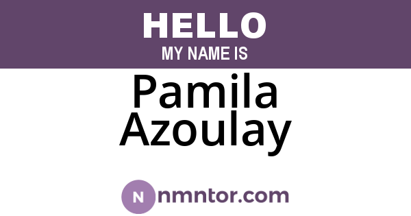 Pamila Azoulay