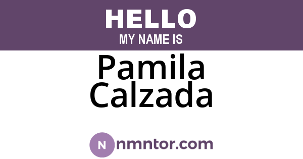Pamila Calzada