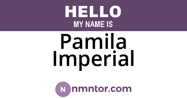 Pamila Imperial