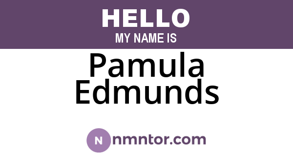 Pamula Edmunds