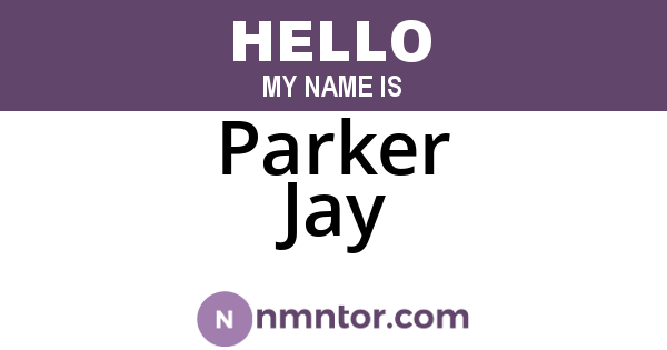 Parker Jay