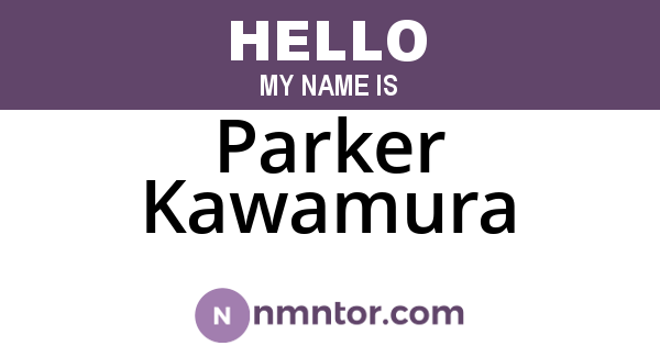 Parker Kawamura