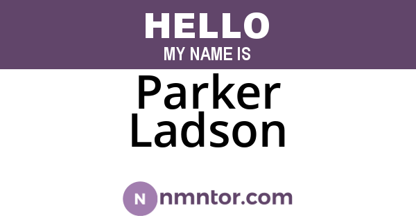 Parker Ladson