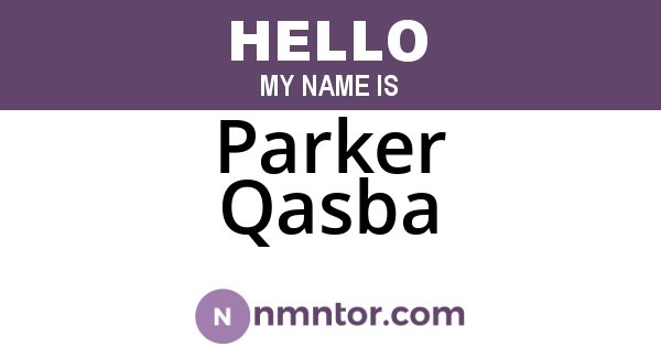 Parker Qasba