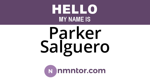 Parker Salguero