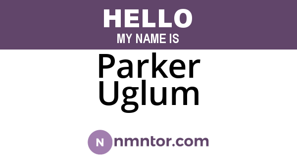 Parker Uglum