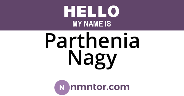 Parthenia Nagy
