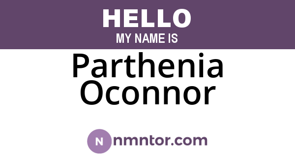 Parthenia Oconnor