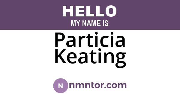 Particia Keating