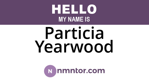 Particia Yearwood