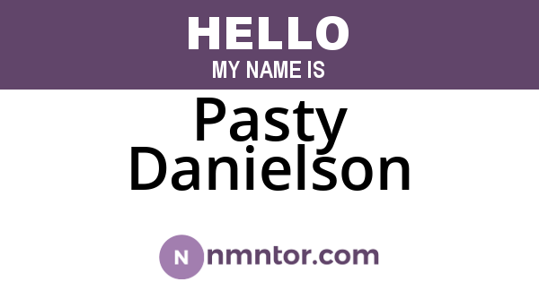 Pasty Danielson