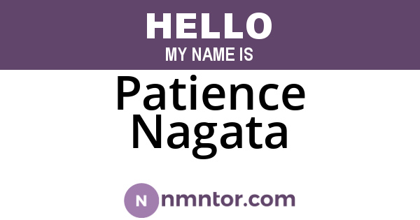 Patience Nagata