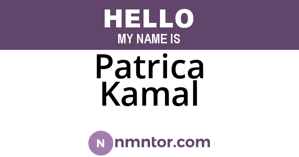 Patrica Kamal