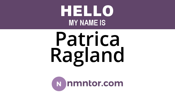 Patrica Ragland